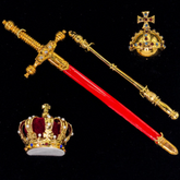 Dutch 4-Piece Coronation Miniature Set